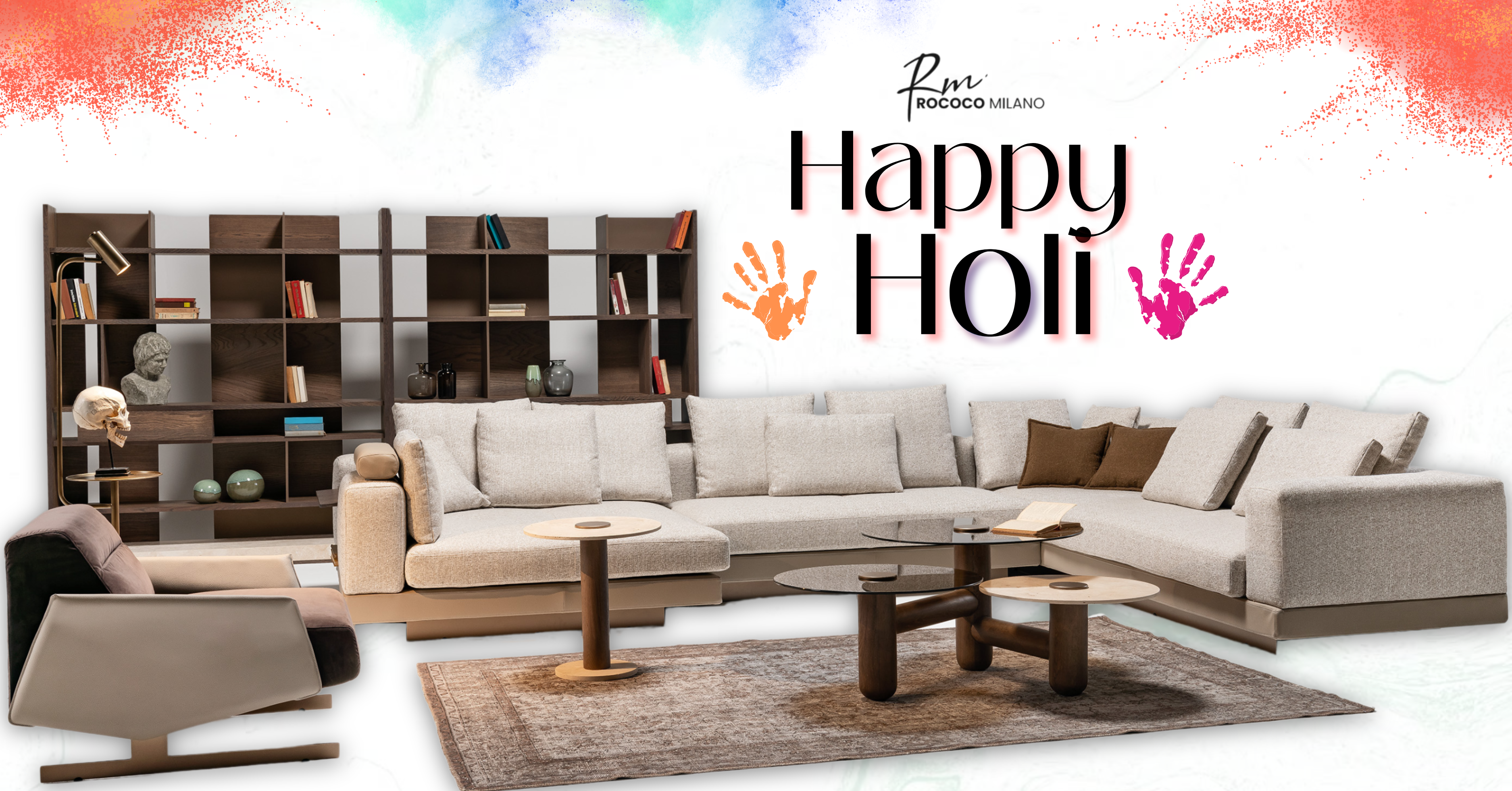 Home Decor for Holi at Rococo Milano