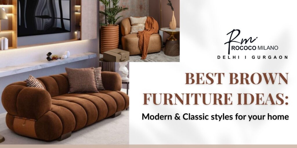 brown furniture