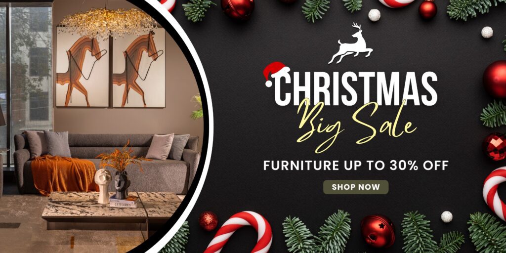 Christmas sale on furniture