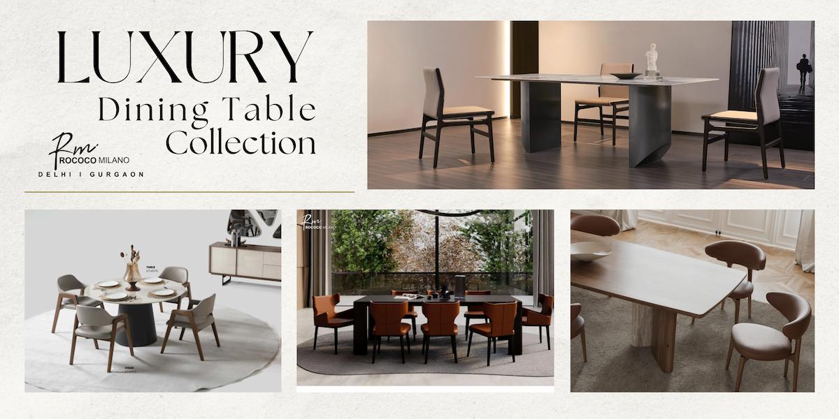 Luxury Dining Table Sets